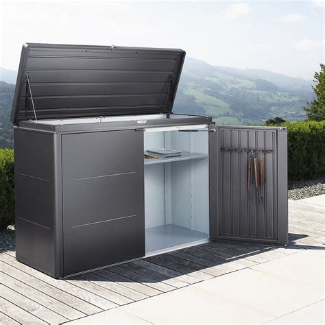 large steel box for storage|large metal storage boxes outdoor.